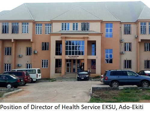 Ekiti State University (EKSU) Recruitment for the Position of Director of Health Service