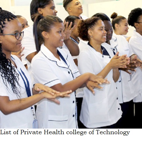 List of Private Accredited College of Health Technology in Nigeria