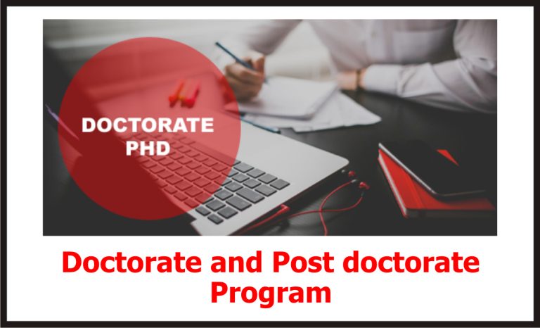 Doctorate and postdoctorate.com